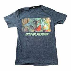 Star Wars Boba Fett Graphic Tee – Black Short Sleeve